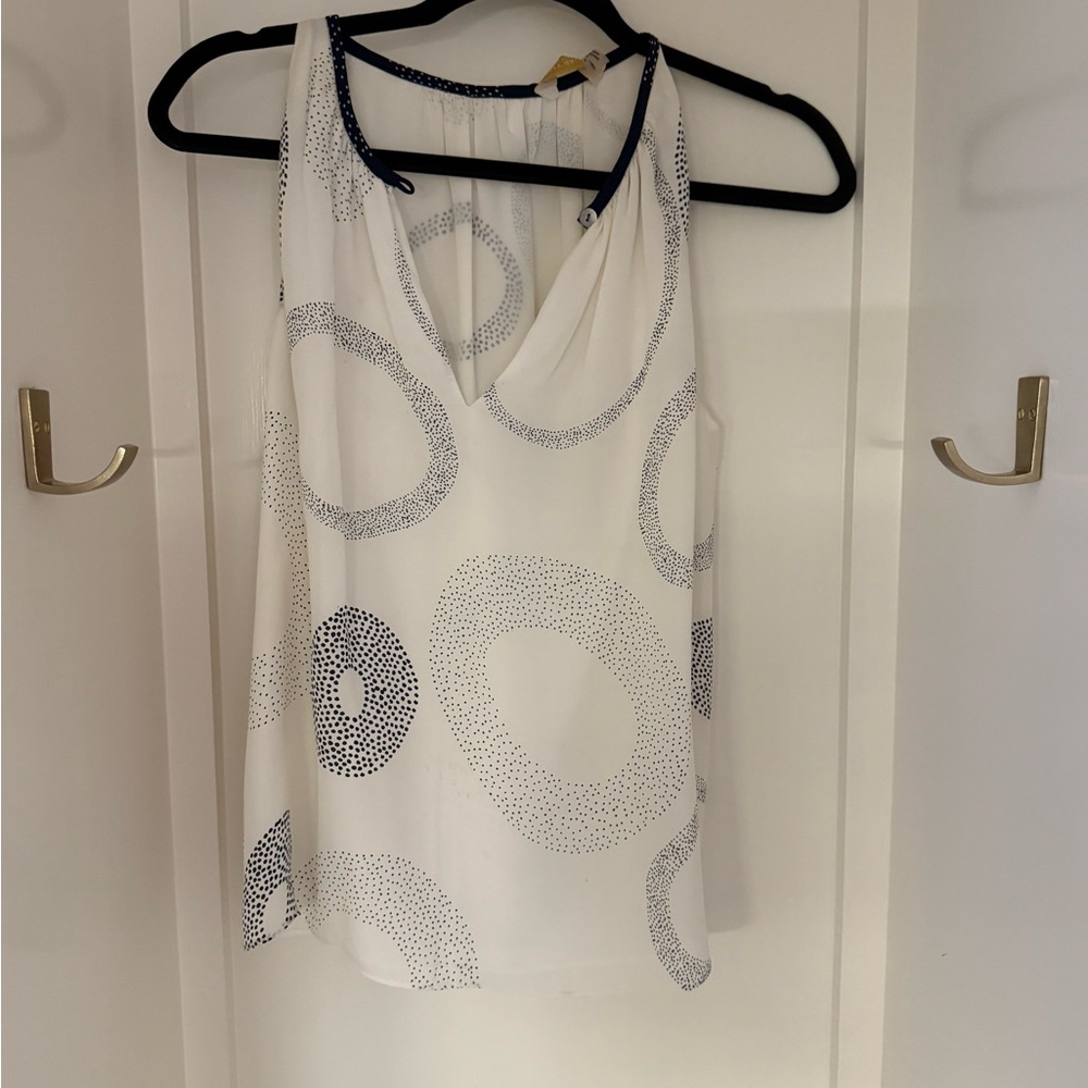 Ramy Brook silk sleeveless blouse